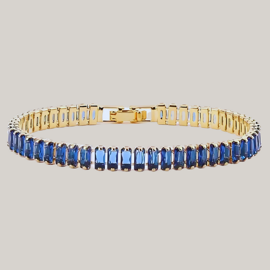 Bianca - 18K Gold plated zircon stone tennis bracelets